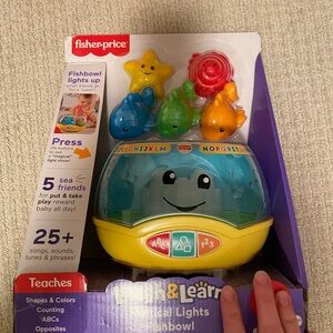 Mattel Fisher-Price Laugh & Learn Light-Up Fishbowl Toy